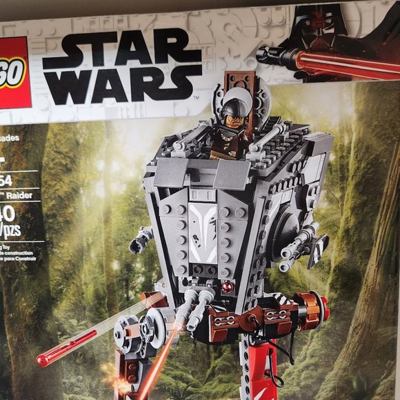 NEW LEGO Star Wars AT-ST Raider 75254 Minifigures Mandalorian EASTER BASKET GIFT - Picture 6 of 11
